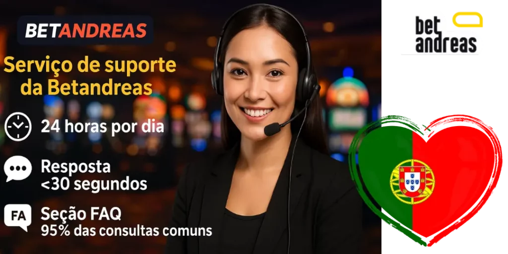 Serviço de suporte da Betandrea
